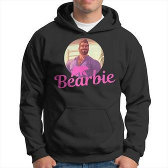 Lgbt Daddy Bearbie Gay Pride Month - Handsome Bear Cub Dad Hoodie - Seseable