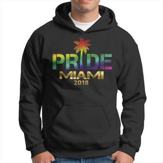 Lgbt Gay Pride 2018 Miami Hoodie | Mazezy
