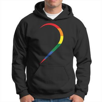 Lgbt Half Heart Love Couple Gay Pride Month Hoodie | Mazezy