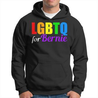 Lgbtq For Bernie Sanders 2020 Gay Pride Hoodie | Mazezy