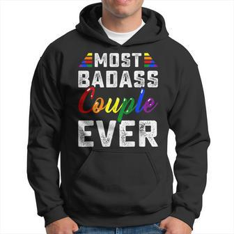 Lgbtq Gay Lesbian Matching Couples Lover Partner Pride Month Hoodie | Mazezy