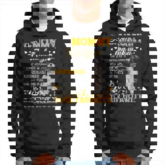 Lhasa Apso Dear Mommy Thank You For Being My Mommy Hoodie - Monsterry