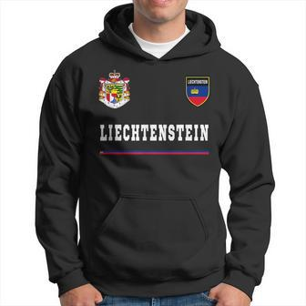 Liechtenstein SportSoccer Jersey Flag Football Hoodie | Mazezy