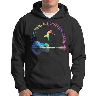 Life Is Short But Sweet For Certain Guitar Music Women Girls Hoodie | Mazezy