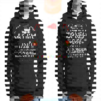 Most Likely To Start All The Shenanigans Family Christmas Hoodie | Mazezy