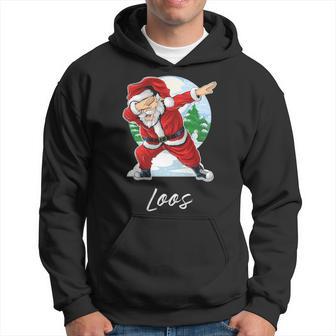 Loos Name Gift Santa Loos Hoodie - Seseable