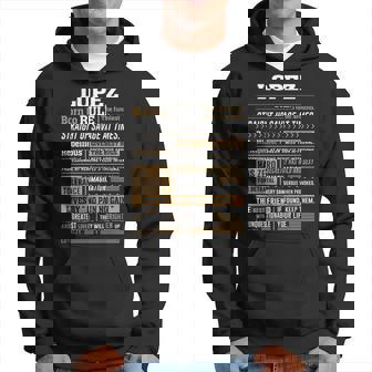 Lopez Name Gift Lopez Born To Rule Hoodie - Seseable