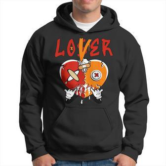 Loser Lover Drip Heart 5 Dunk On Mars Matching Hoodie | Mazezy