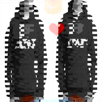 I Love Avon Hoodie | Mazezy
