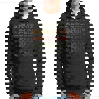 Love Heart Apolonia GrungeVintage Style Black Apolonia Hoodie | Mazezy