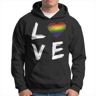 Love Lgbt Pride Gay Lesbian Gift Hoodie | Mazezy DE