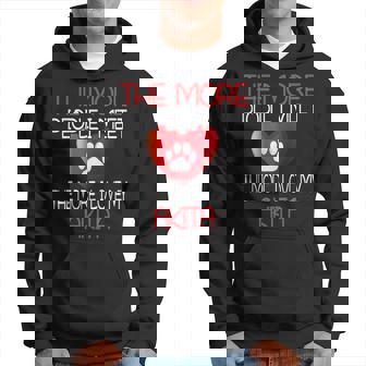 Love My Akita More Than I Love People Hoodie - Thegiftio