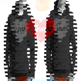 I Love Texas Heart T Lone Star State Hoodie | Mazezy
