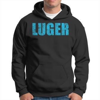Luge Team Bobsled Racing Coach Snow Street Sled Luger Crew Hoodie | Mazezy