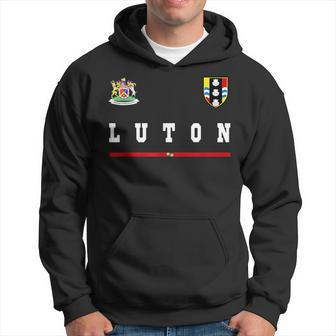 Luton SportsSoccer Jersey Flag Football Hoodie | Mazezy