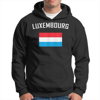 Luxembourger Pride Flag Luxembourg Hoodie | Mazezy