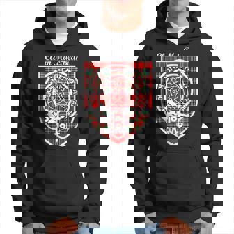 Macbean Surname Last Name Scottish Clan Tartan Badge Crest Funny Last Name Designs Funny Gifts Hoodie | Mazezy