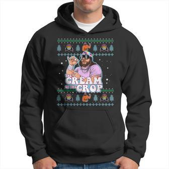 Macho-The Cream Of The Crop Wrestling Ugly Christmas Hoodie - Monsterry DE