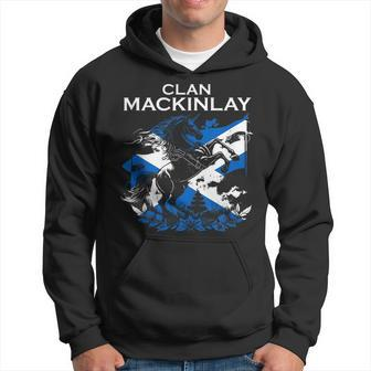 Mackinlay Clan Family Last Name Scotland Scottish Funny Last Name Designs Funny Gifts Hoodie | Mazezy
