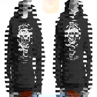 Macleod Surname Last Name Scottish Clan Tartan Badge Crest Funny Last Name Designs Funny Gifts Hoodie | Mazezy