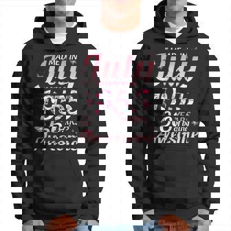 Made In July 1955 Happy Birthday 66 Years Of Being Awesome Hoodie | Mazezy