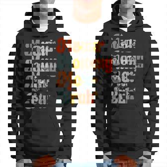 Mama Mommy Mom Bruh Vintage Funny Mother - Mama Mommy Mom Bruh Vintage Funny Mother Hoodie - Monsterry
