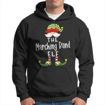 Marching Band Elf Group Christmas Pajama Party Hoodie - Seseable