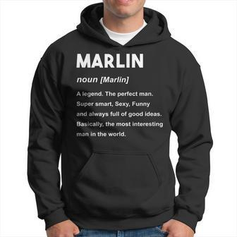 Marlin Name | Marlin Gift For Mens Hoodie | Mazezy