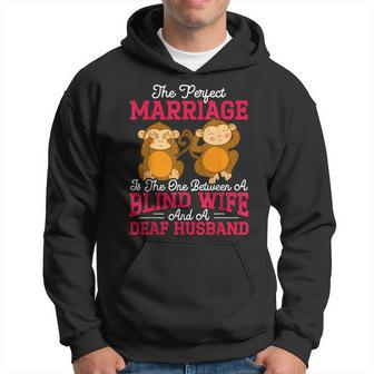 Married Couple Wedding Anniversary Marriage Hoodie - Monsterry