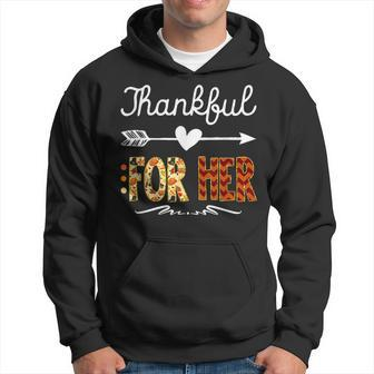 Matching Thanksgiving Couples Pair Funny Outfit Thanksgiving Funny Gifts Hoodie | Mazezy