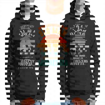 Mb Never Underestimate An Old Man Born In Minnesota Hoodie - Seseable