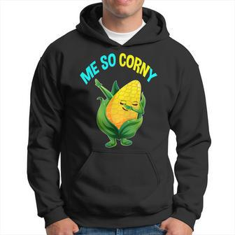 Me So Corny Sweetcorn Lovers Gifts Vegan Vegetarian Corn Gift For Women Hoodie - Thegiftio UK