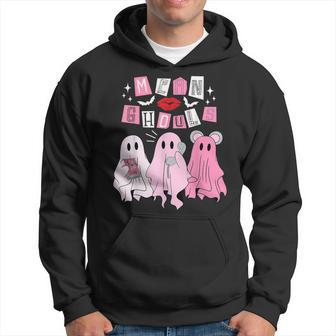 Mean Ghouls Ghost Retro Scary Halloween Trick Or Treat Hoodie - Monsterry CA