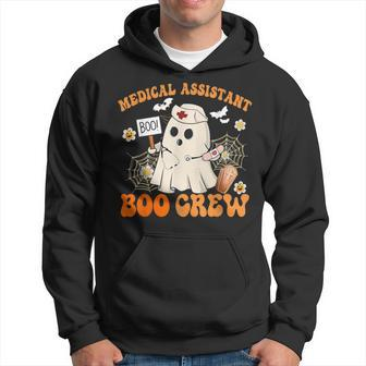 Medical Assistant Boo Crew Ghost Halloween Costumes Hoodie - Seseable