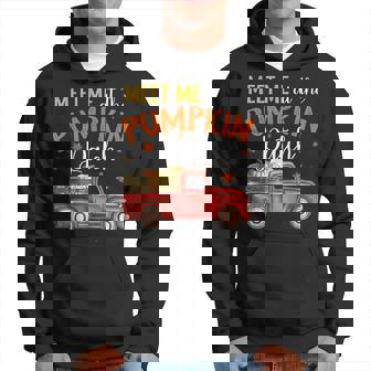 Meet Me At The Pumpkin Patch Pumpkin Hoodie | Mazezy