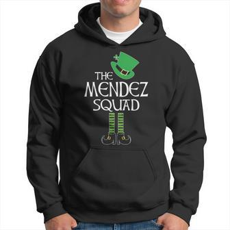 Mendez Name Gift The Mendez Squad Leprechaun Hoodie - Seseable