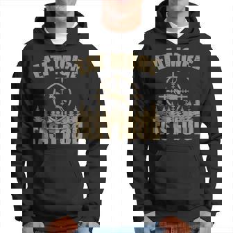 Mens Fathers Day Eat More Fast Food Fathers Day Bird Hunter Hoodie - Thegiftio