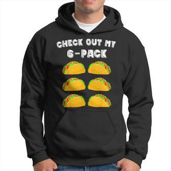 Mens Fitness Taco Funny Mexican 6Pack Gymer For Taco Lovers Hoodie - Monsterry