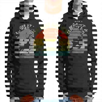 Mens Vintage Deer Hunting Eat More Fast Food Hunter Hoodie - Thegiftio