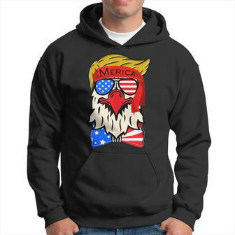 Merica Eagle 4Th Of July Independence Day American Freedom Freedom Funny Gifts Hoodie | Mazezy