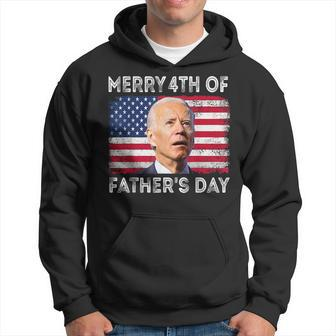 Merry 4Th Of July Fathers Day 4Th Of July Hoodie | Mazezy