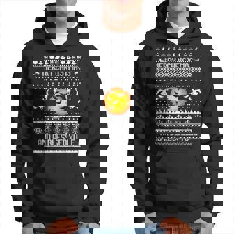 Merry Christmas And A Blessed Yule Ugly Christmas Sweaters Hoodie - Monsterry