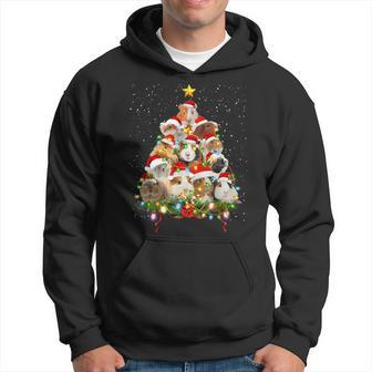 Merry Christmas Guinea Pig Christmas Ornament Tree Santa Hoodie - Thegiftio UK