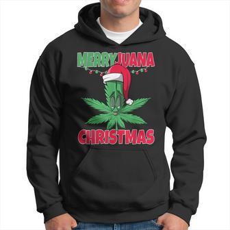 Merryjuana Christmas Marijuana Weed Christmas Hoodie | Mazezy
