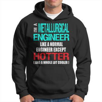 Metallurgical Engineer Slogan Hoodie | Mazezy
