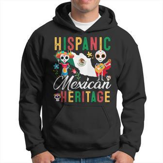 Mexican Flag Hispanic Heritage Month Mexico Latina Hoodie - Monsterry AU