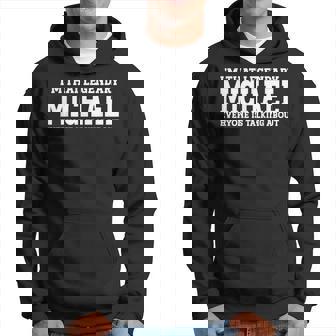 Michael Personal Name Funny Michael Hoodie | Mazezy