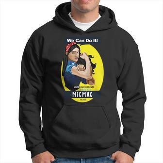 Micmac Native American Indian Woman Never Underestimate Hoodie - Seseable