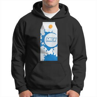 Milk Carton For Dairy Lover Hoodie | Mazezy