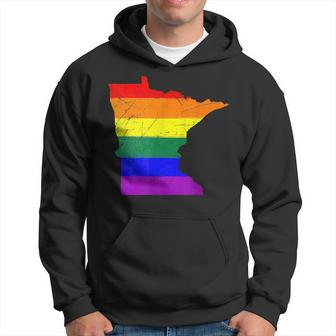 Minnesota Gay Pride Flag  Hoodie